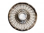 65-68 WIRE WHEEL HUBCAP ONLY
