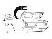 64-66 TRUNK SEAL (FBACK)