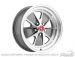 17x7" Legendary Styled Alloy Wheel, 5 on 4.5 BP, 4.25 BS, Charcoal/ Machined